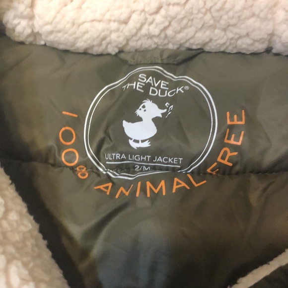 NWT SAVE THE DUCK ultra light synthetic down jacket - Picture 3 of 12
